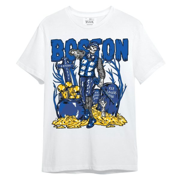 Racer Blue 5s Shirt - Goldrush Skeleton Unisex Shirt Jezsport.com