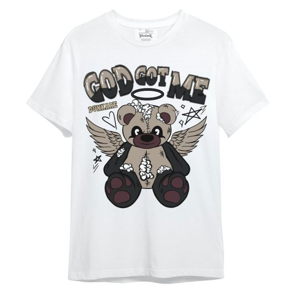 AMM Retro Phantom 4s Shirt - Gods Guides Me Bear Unisex Shirt Matching Jordan Shirt Jezsport.com