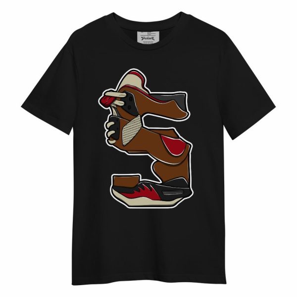 Archaeo Brown 5s Shirt, Number 5s Unisex Shirt Matching Jordan Shirt Jezsport.com