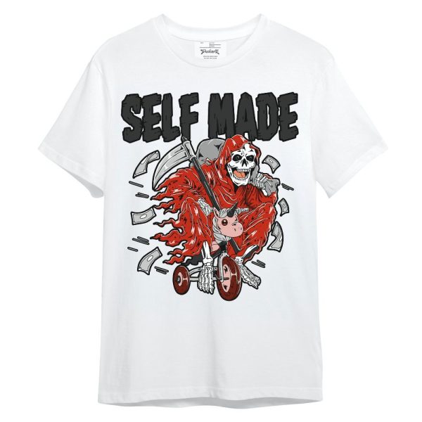 Cement 4s Shirt - Self Make Skeleton Unisex Shirt Matching Jordan Shirt Jezsport.com