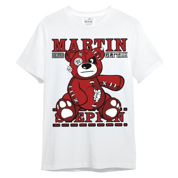 Red Taxi 12s Shirt - Tah Steppin Bear Unisex Shirt Matching Jordan Shirt Jezsport.com