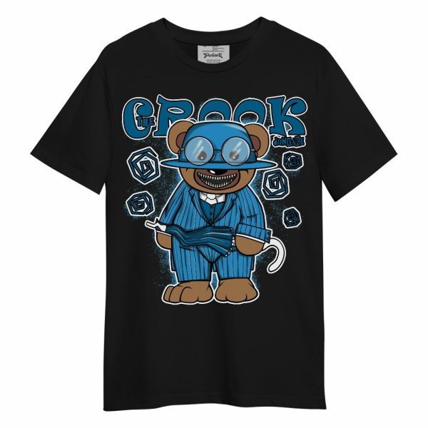 Powder Blue 9s Shirt - Swindler Bear Unisex Shirt Jezsport.com