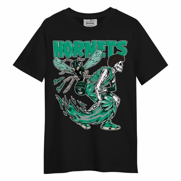 Oxidized Green 4s Shirt - Hornet Skeleton Unisex Shirt Matching Jordan Shirt Jezsport.com