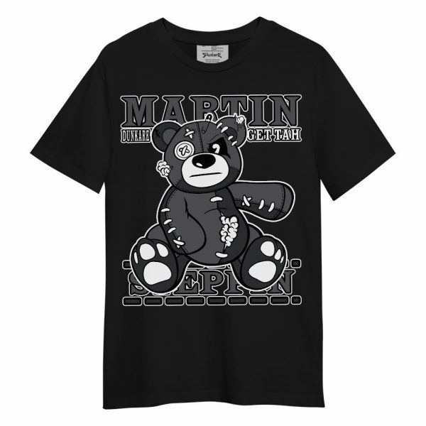 White Thunder 4s Shirt - Tah Steppin Bear Unisex Shirt Matching Jordan Shirt Jezsport.com