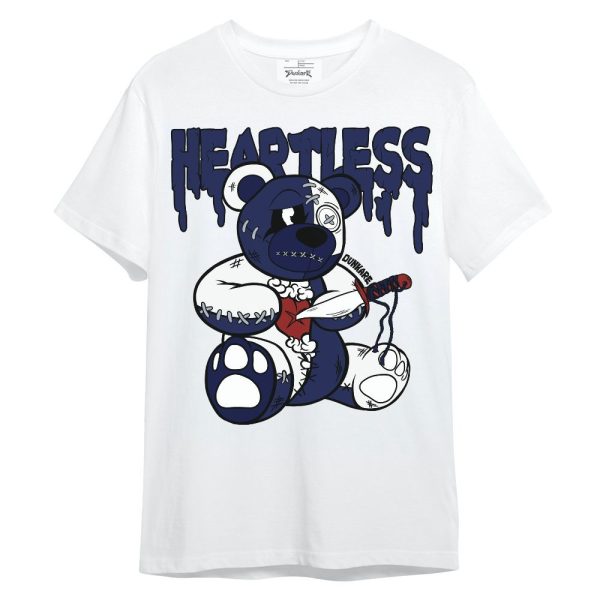 Midnight Navy 11s Shirt - Heartless Bear Unisex Shirt Matching Jordan Shirt Jezsport.com