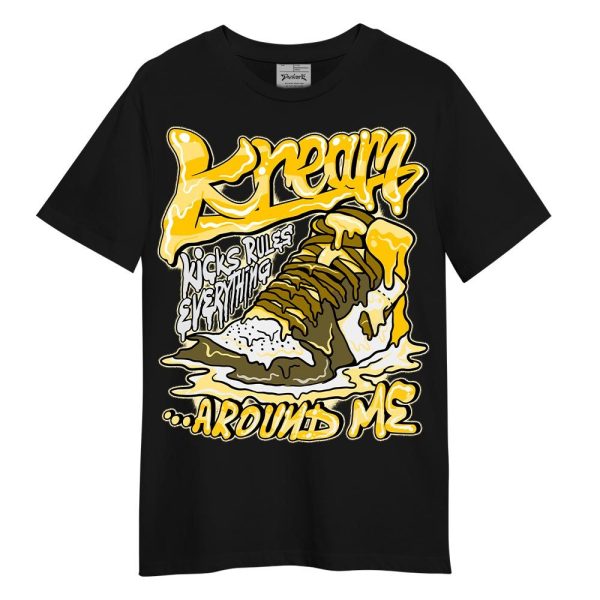 Vivid Sulfur 4s Shirt - Kreamy Graphic Shirt Unisex Matching Jordan Shirt Jezsport.com