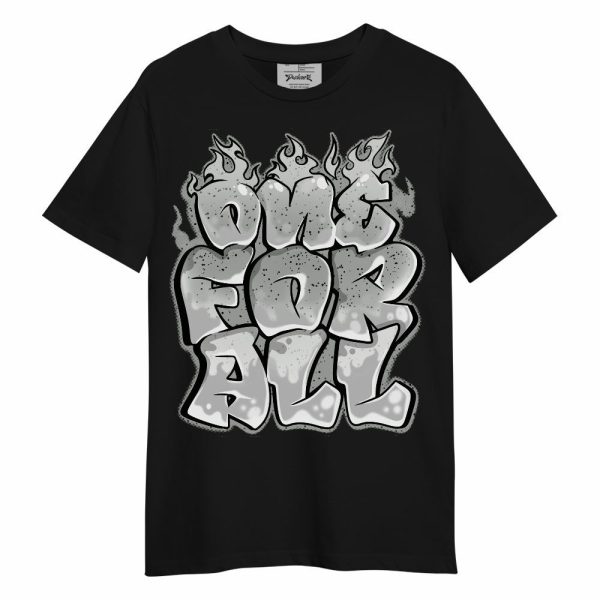 Retro White Oreo 4s Shirt - Ones For All Graphic Unisex Shirt Matching Jordan Shirt Jezsport.com