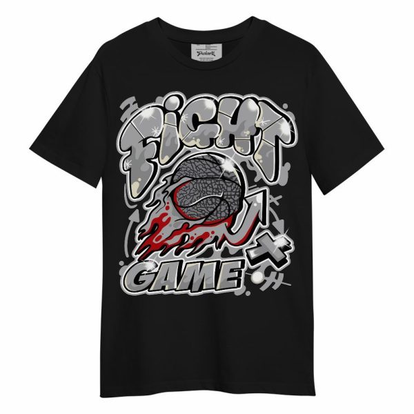 Cement Grey 3s Shirt - Fighter Games Graphic Unisex Shirt Matching Jordan Shirt Jezsport.com