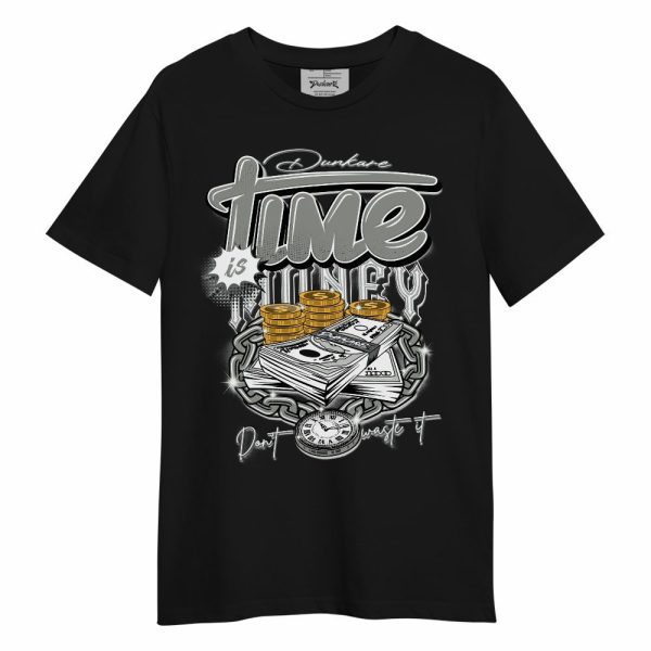 Paris Cement Grey 4s Shirt, Time Is Money Unisex Shirt Matching Jordan Shirt Jezsport.com