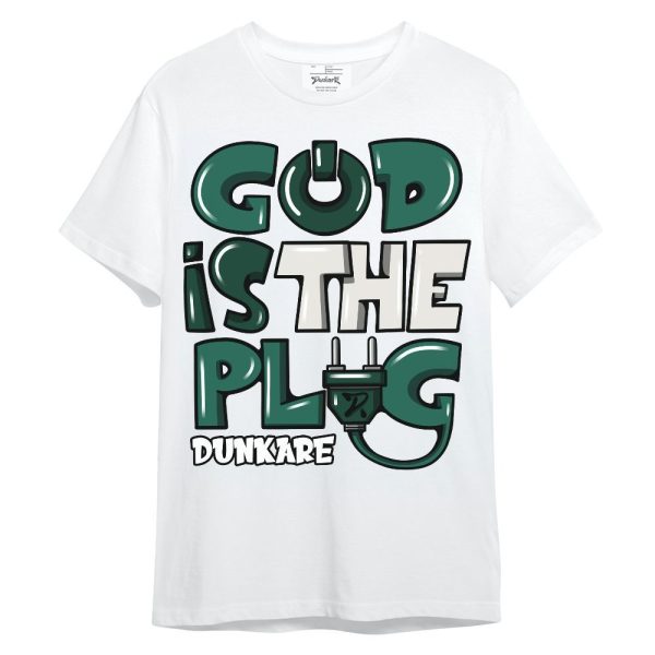 Oxidized Green 4s Shirt - God Is The Power Cord Unisex Shirt Matching Jordan Shirt Jezsport.com