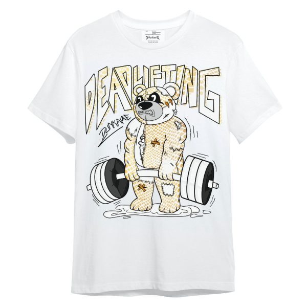 Low Yellow Python 11s Shirt - Deadlifting Bear Unisex Shirt Matching Jordan Shirt Jezsport.com