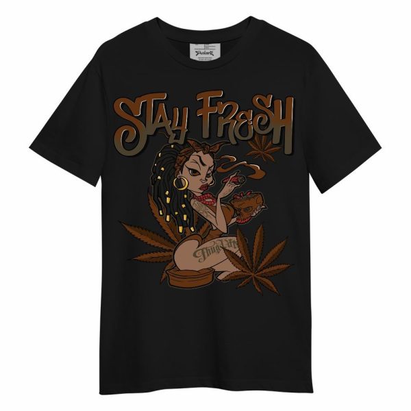 Olive 9s Shirt, Stay Fresh Cannabis Unisex Shirt Jezsport.com