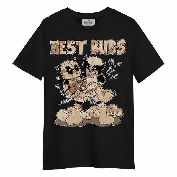 Desert Camo 3s Shirt - Bubs Cartoon Unisex Shirt Matching Jordan Shirt Jezsport.com