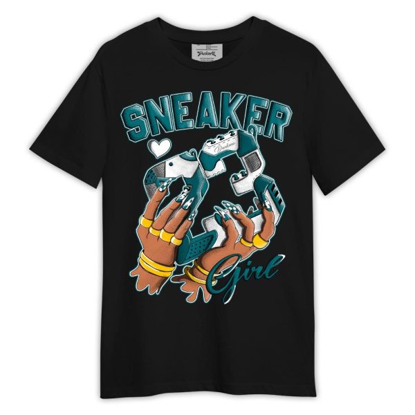 Oxidized Green 4s Shirt, 23 Sneaker Girl Shirt Outfit Matching Jordan Shirt Jezsport.com