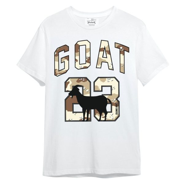 Desert Camo 3s Shirt, 90s Basketball G.O.AT Number 23 Unisex Shirt Matching Jordan Shirt Jezsport.com