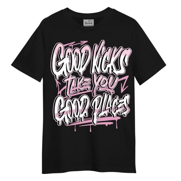 Orchid 4s Shirt - Good Kick Good Places Graphic Shirt Unisex Matching Jordan Shirt Jezsport.com