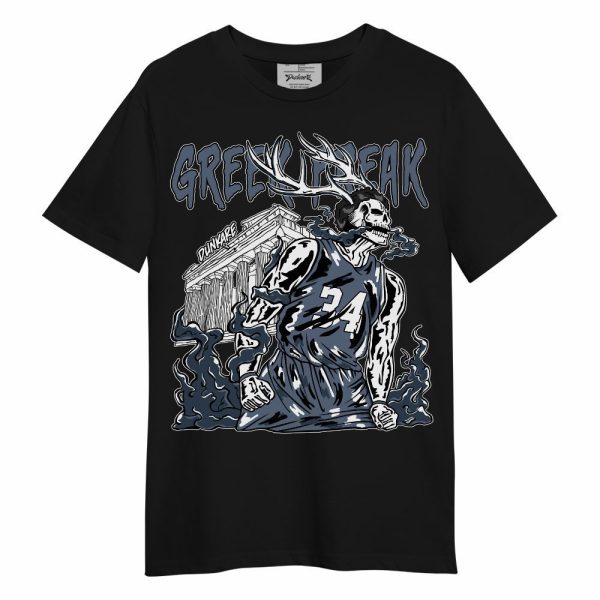 Low Diffused Blue 11s Shirt - Greek Freaks Skeleton Shirt Unisex Outfit Unisex Shirt Matching Jordan Shirt Jezsport.com