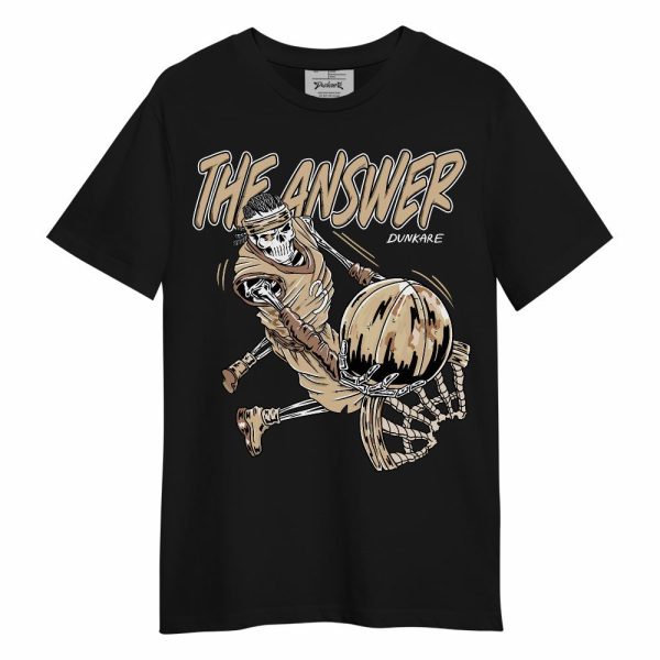 Desert Camo 3s Shirt - The Answer Skeleton Unisex Shirt Matching Jordan Shirt Jezsport.com