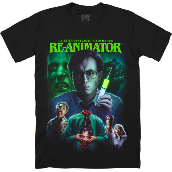 Re-animator: Classic Tale Of Horror - T-shirt Funny Halloween Shirt For Halloween Jezsport.com