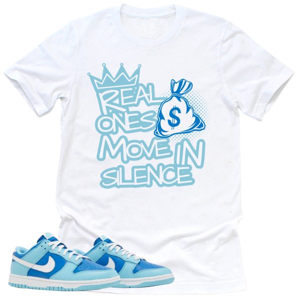 Real Ones Shirt, Retro Dunk Low Argon Sneaker Match Tee Jezsport.com