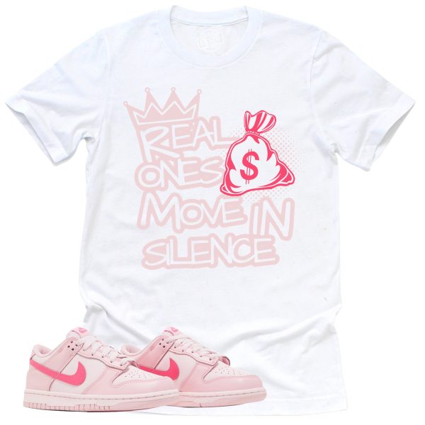 Real Ones Shirt, Retro Dunk Triple Pink Sneaker Match Tee Jezsport.com