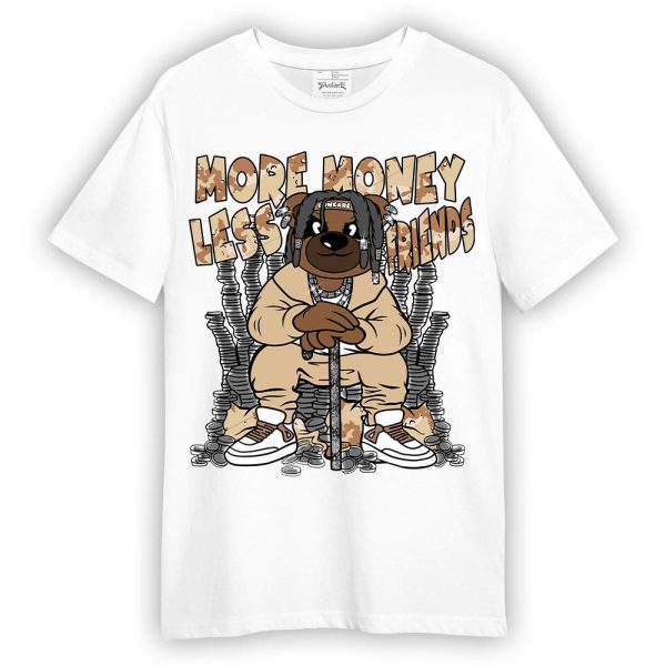 Desert Camo 3s Shirt - More Moneys Bear Shirt Unisex Matching Jordan Shirt Jezsport.com