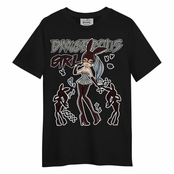 Burgundy 5s Shirt - Dangerous.Girl Unisex Shirt Matching Jordan Shirt Jezsport.com