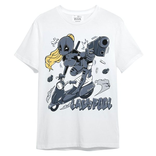 Low Diffused Blue 11s Shirt - Lady Pool Cartoon Unisex Shirt Matching Jordan Shirt Jezsport.com