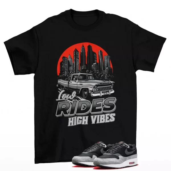 High Vibe Sneaker Shirt to Match Air Max 1 Dark Smoke Grey HJ9292-070 Jezsport.com