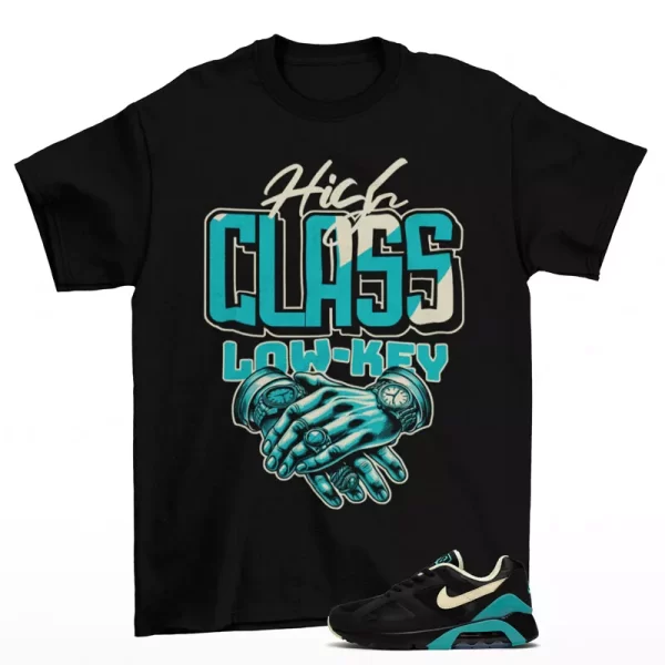 High Class Shirt Black to Match Air Max 180 Dusty Cactus FJ9259-001 Jezsport.com