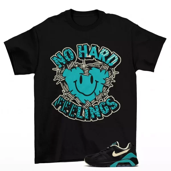 Feelings Shirt Black to Match Air Max 180 Dusty Cactus FJ9259-001 Jezsport.com