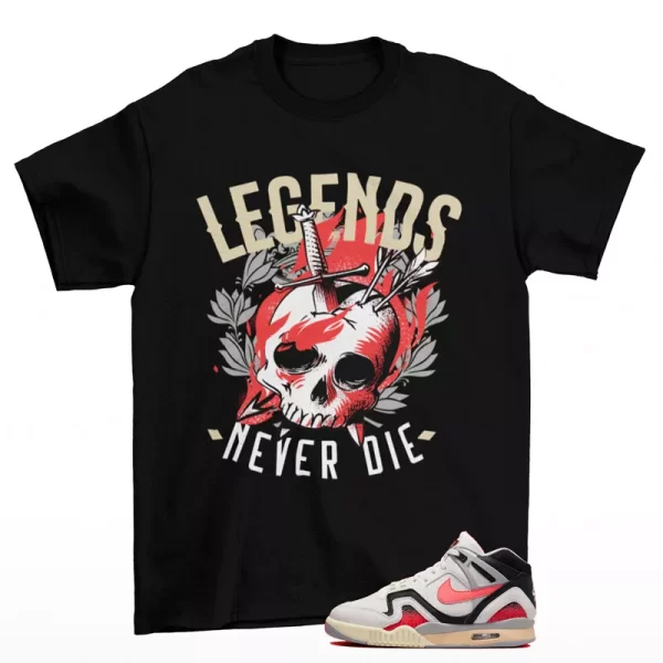 Legendary Shirt to Match Air Tech Challenge II Hot Lava FZ9033-001 Jezsport.com