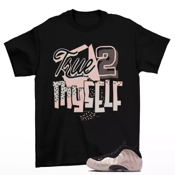 Stay True Sneaker Shirt to Match Foamposite One DMV Cherry Blossom HJ4187-001 Jezsport.com