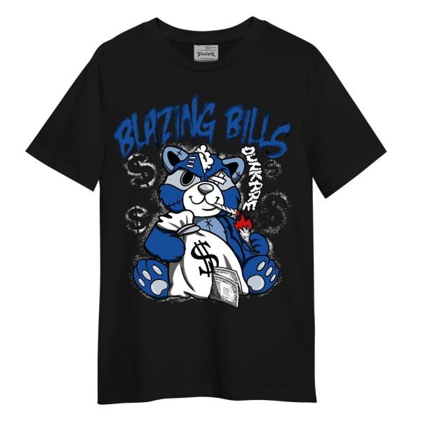 Low Space Royal 11s Shirt - Blazing Bills Raccoon Shirt Unisex Matching Jordan Shirt Jezsport.com