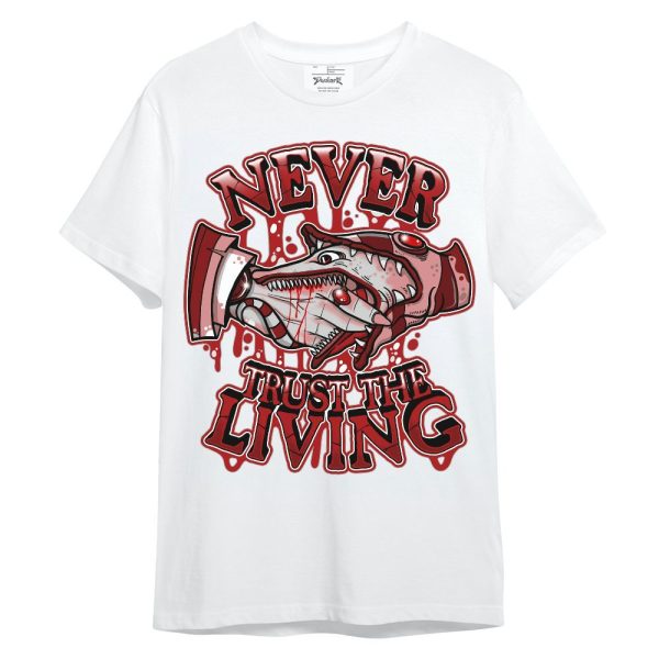 Red Taxi 12s Shirt - Never Trusting Living Halloween Graphic Unisex Shirt Matching Jordan Shirt Jezsport.com