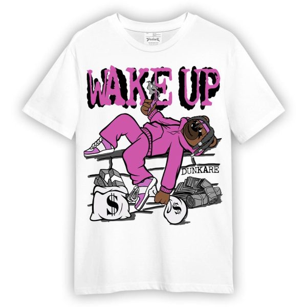 Hyper Violet 4s Shirt - Wakeup Bear Shirt Unisex Matching Jordan Shirt Jezsport.com