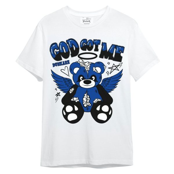 Hyper Royal 12s Shirt - Gods Guides Me Bear Unisex Shirt Matching Jordan Shirt Jezsport.com