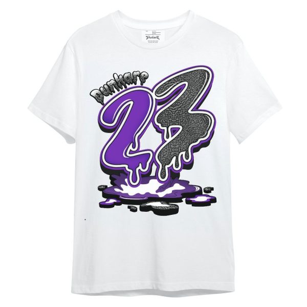 Retro Dark Iris 3s Shirt, 23 Drip Unisex Shirt Matching Jordan Shirt Jezsport.com