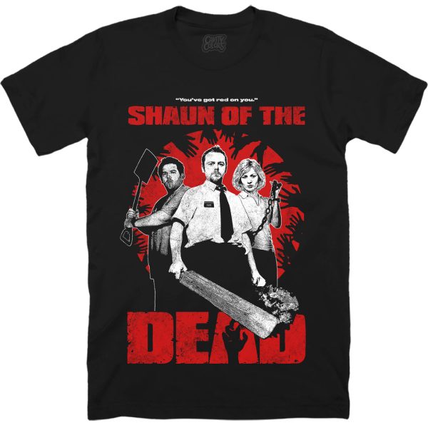 Shaun Of The Dead: You've Got Red On You - T-shirt Funny Halloween Shirt For Halloween Jezsport.com