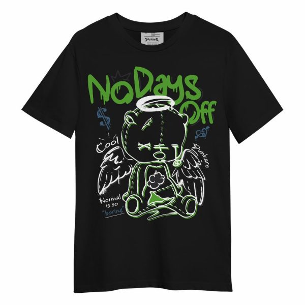 Retro Green Bean 5s Shirt, No Days Off Unisex Shirt Jezsport.com