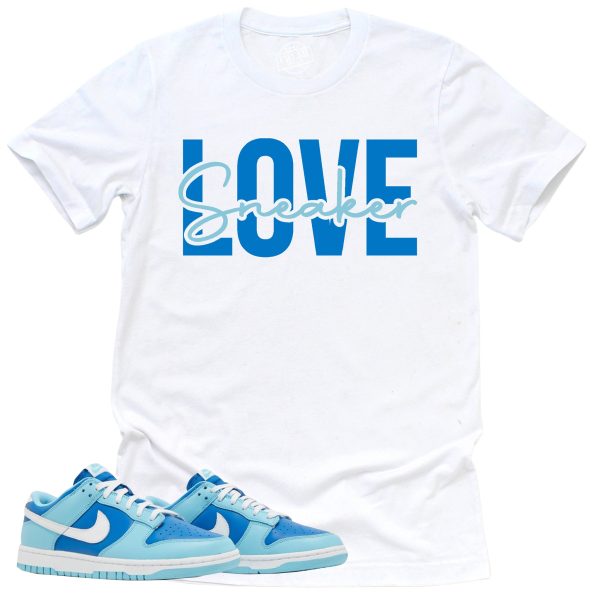 Sneaker Love Shirt, Retro Dunk Low Argon Sneaker Match Tee Jezsport.com