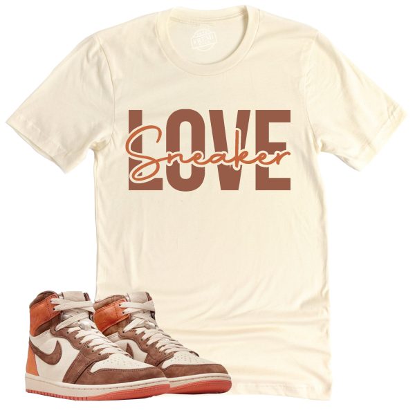 Sneaker Love Shirt, Air Jordan 1 Cacao Sneaker Match Tee Jezsport.com