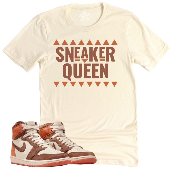 Sneaker Queen Shirt, Air Jordan 1 Cacao Sneaker Match Tee Jezsport.com