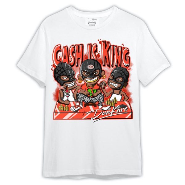 Georgia Peach 3s Shirt, Cash Is King Robber Gang Shirt Outfit 3 Cosmic Clay 1005 LGH Matching Jordan Shirt Jezsport.com