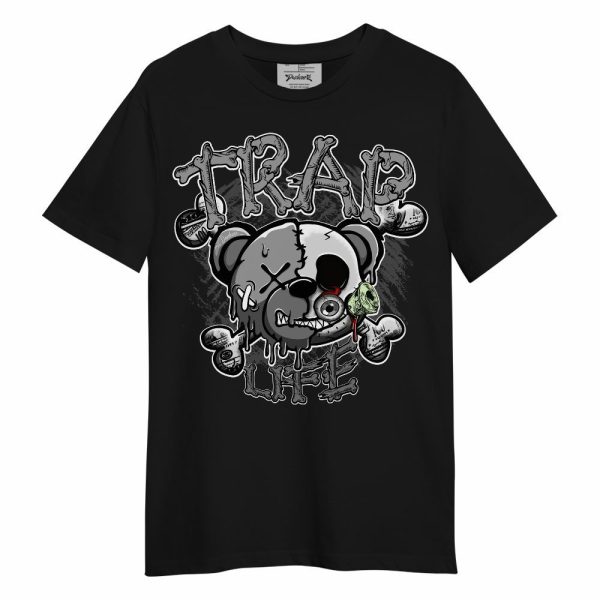 Black Wolf Grey 12s Shirt, Trap Bear Skull Unisex Shirt Matching Jordan Shirt Jezsport.com