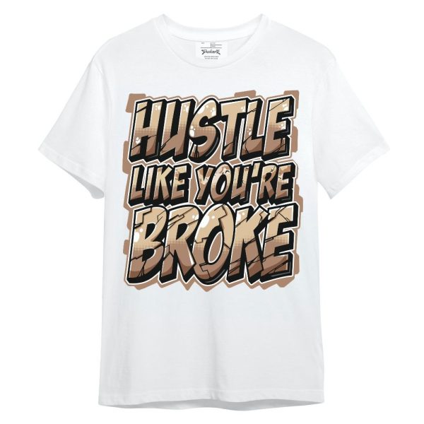 Desert Camo 3s Shirt - Hustles Like Broke Unisex Shirt Matching Jordan Shirt Jezsport.com