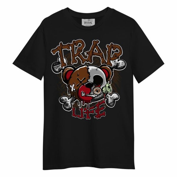 Archaeo Brown 5s Shirt, Trap Bear Skull Unisex Shirt Matching Jordan Shirt Jezsport.com