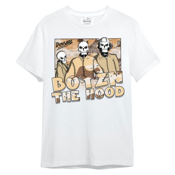 Desert Camo 3s Shirt, Boyz N The Hood Skeleton Unisex Shirt Matching Jordan Shirt Jezsport.com