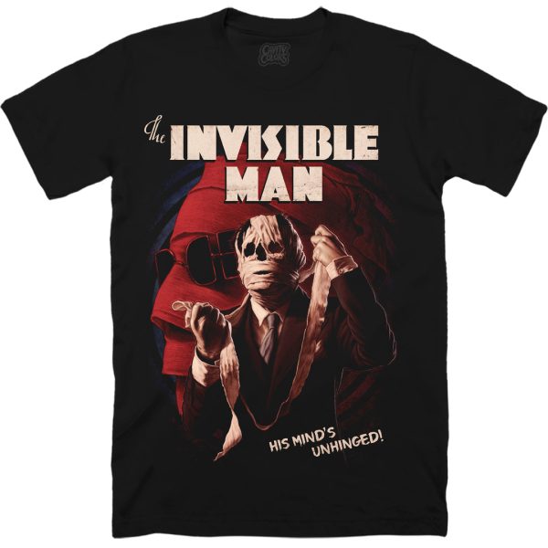 The Invisible Man - T-shirt Funny Halloween Shirt For Halloween Jezsport.com