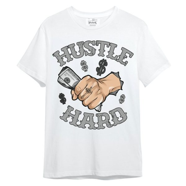 Black Wolf Grey 12s Shirt - Hustles Hard! Unisex Shirt Matching Jordan Shirt Jezsport.com